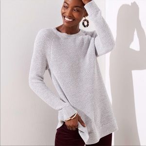 LOFT Layered Crossback Sweater